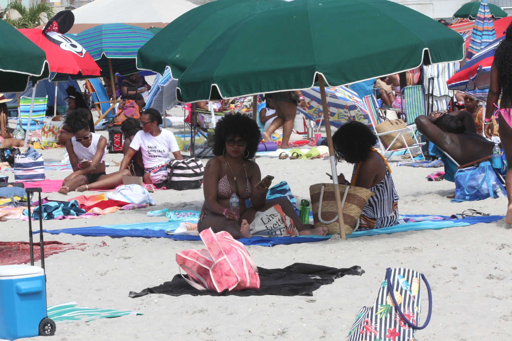 Black Girl Beach Day
